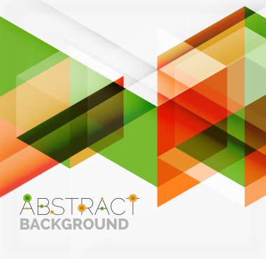 vektör üçgen arka plan