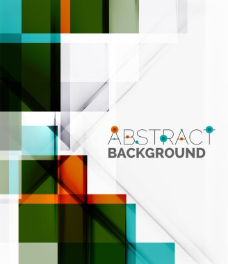 Minimalist geometrik arka plan