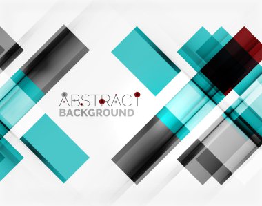 Düz parlak geometrik tasarım hatları