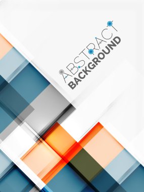 Minimalist geometrik arka plan