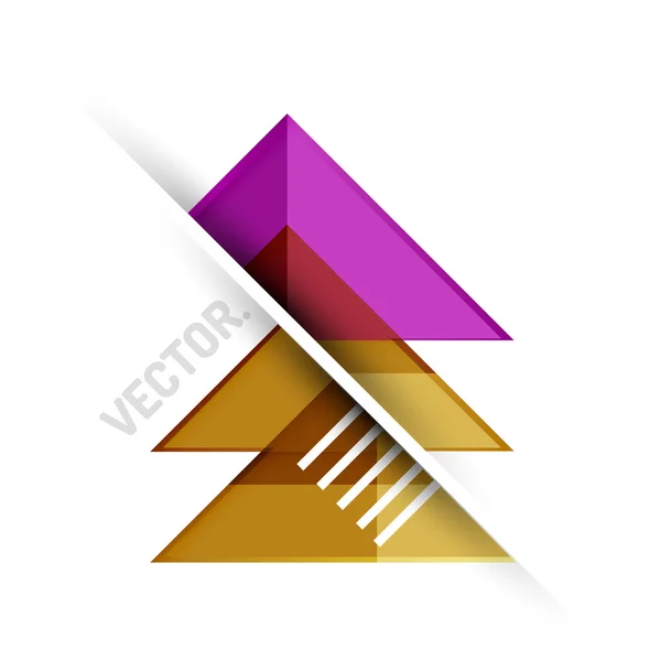 Minimale abstracte achtergrond — Stockvector