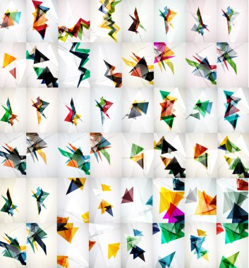 Hızlı geometrik hareket kavramları. Üçgen arka kümesi