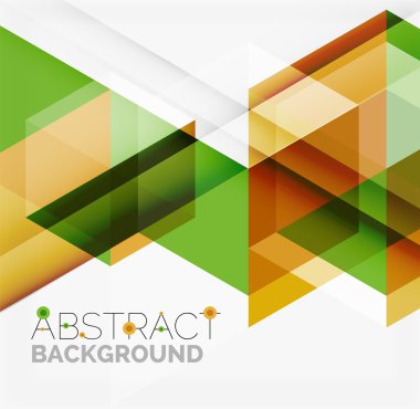 vektör üçgen arka plan