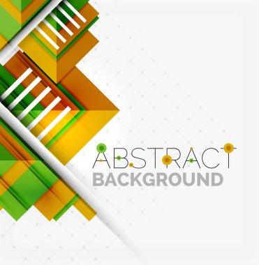 vektör üçgen arka plan