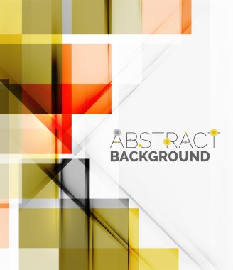 Minimalist geometrik arka plan