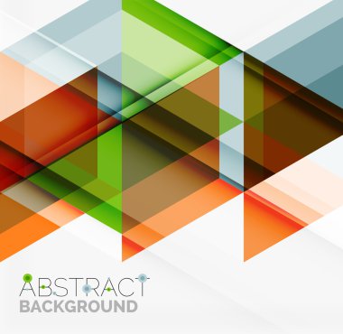 vektör üçgen arka plan