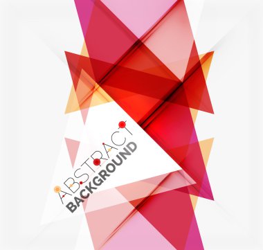 Minimalist geometrik arka plan