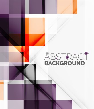 Minimalist geometrik arka plan