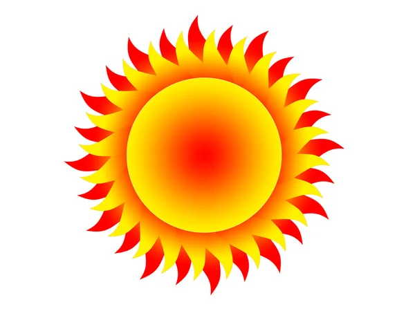 Symbol slunce — Stock fotografie