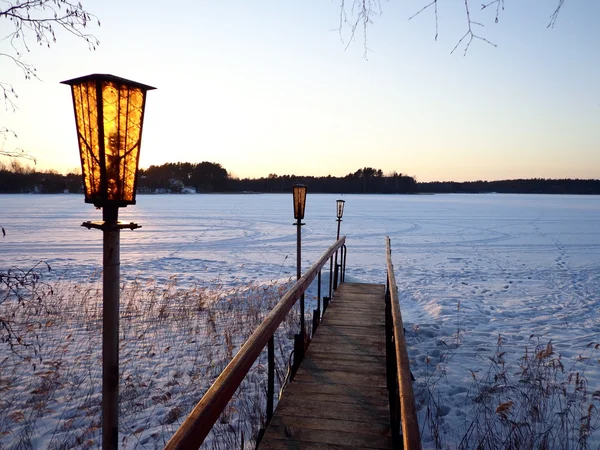 Footbridge — Stock Photo, Image