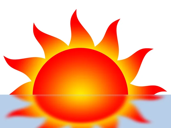 Symbol of the sun — Stock Photo, Image