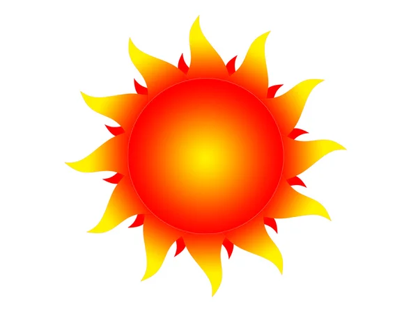 Símbolo del Sol — Foto de Stock