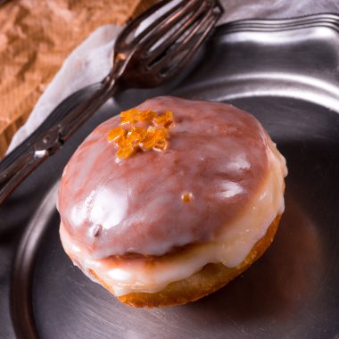 Freshly made berliner