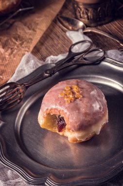 Freshly made berliner