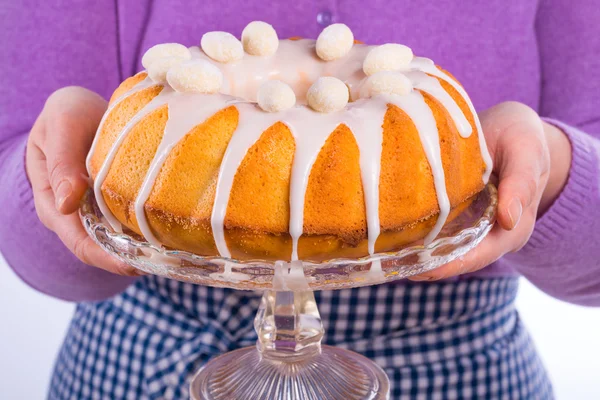 Cake glaze preparation — Stock Photo, Image