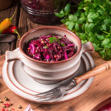 Baharatlı kırmızı lahana