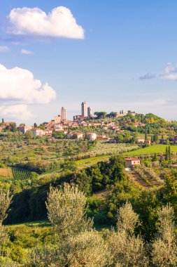 San Gimignano görünümü