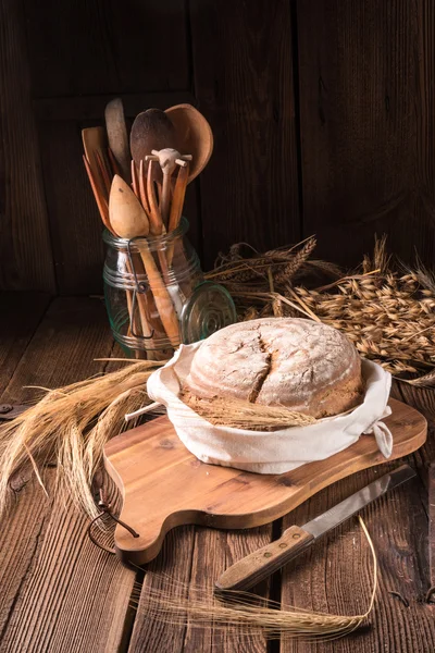 Pão caseiro fresco — Fotografia de Stock