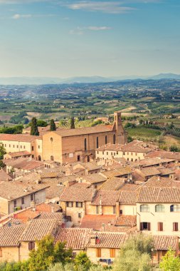 San Gimignano görünümü
