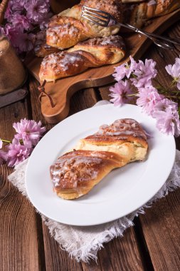 taze tatlı çörekler