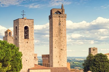San Gimignano görünümü