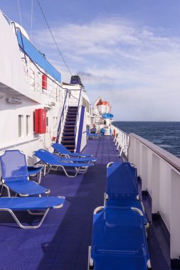 Geminin güvertesinden görüntülemek