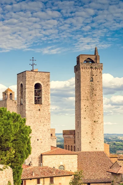 San Gimignano view — Stock Photo, Image