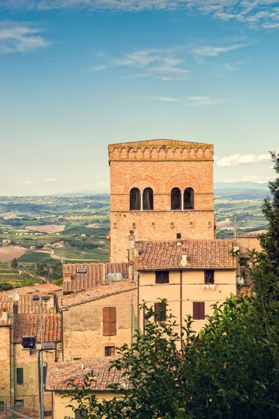 San Gimignano widok — Zdjęcie stockowe