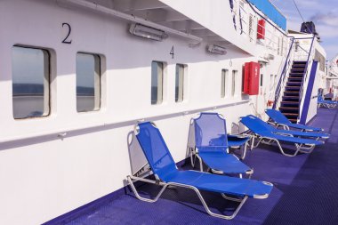 Geminin güvertesinden görüntülemek