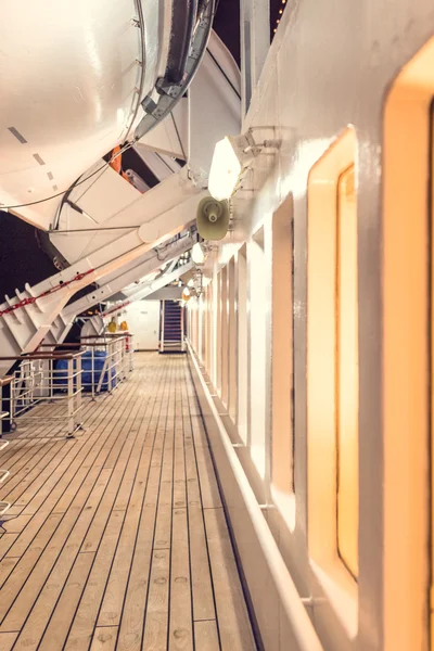 View from deck of ship — Stock Photo, Image