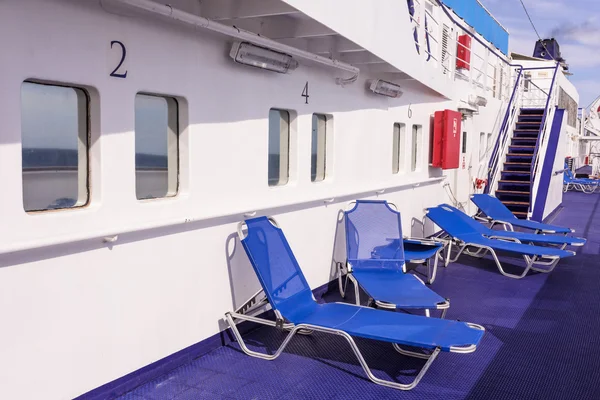 View from deck of ship — Stock Photo, Image