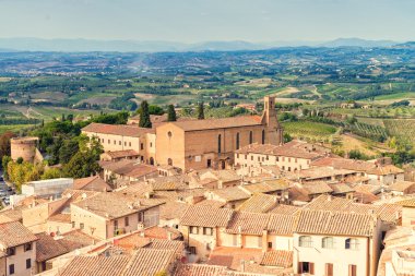 San Gimignano görünümü