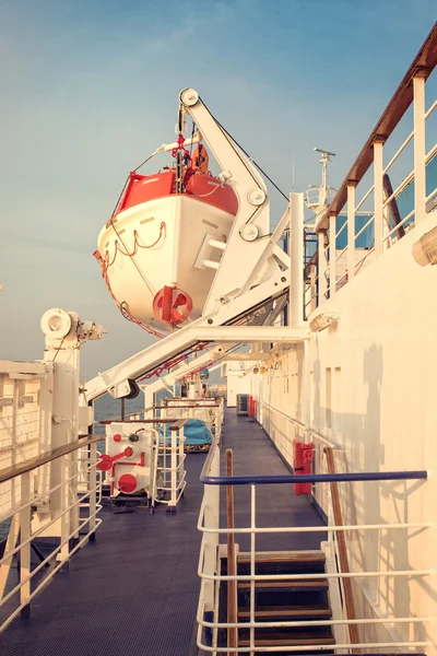 Vista do convés do navio — Fotografia de Stock