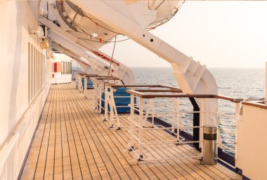 Geminin güvertesinden görüntülemek