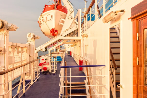 View from deck of ship — Stock Photo, Image