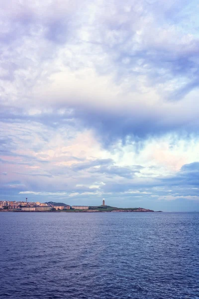 La Coruña vista a la costa —  Fotos de Stock