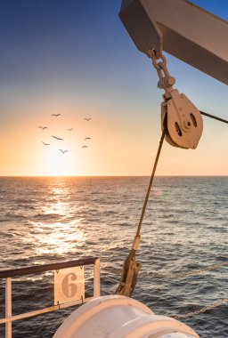 Geminin güvertesinden görüntülemek