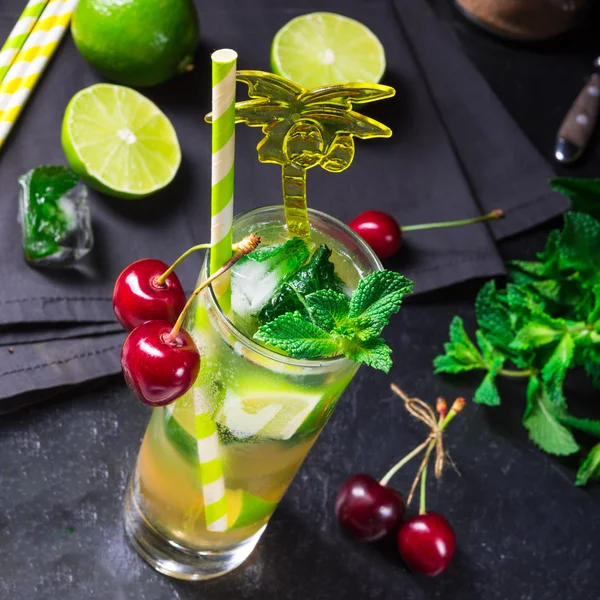 Taze mojito meyve ile — Stok fotoğraf