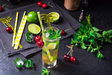 Taze mojito meyve ile