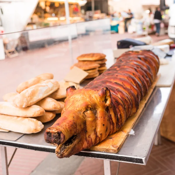 Cerdo lechón asado — Foto de Stock