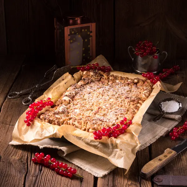 Johannisbeerkuchen — Stockfoto