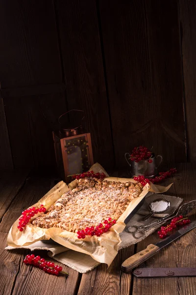 Johannisbeerkuchen — Stockfoto