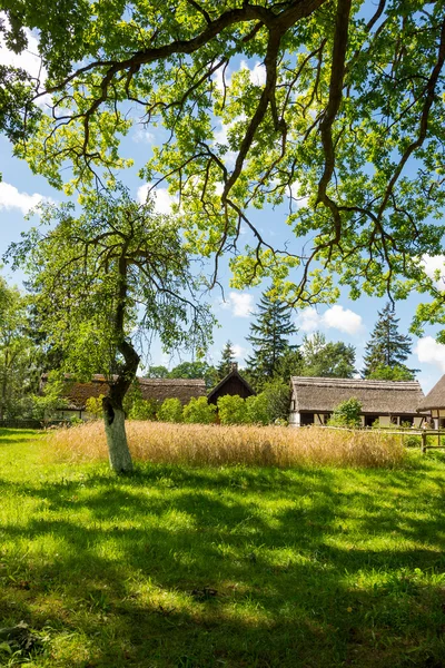 Polish ethno village — Stock Photo, Image