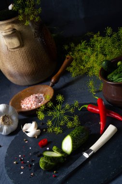 rustik taze salatalık turşusu (Polonyalı malosolne)