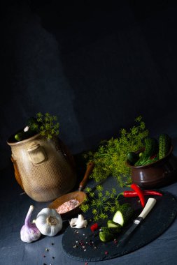 rustik taze salatalık turşusu (Polonyalı malosolne)