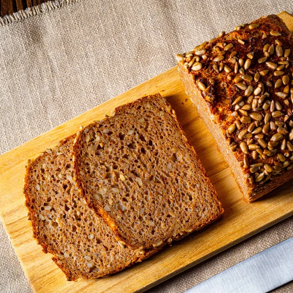 Pan Integral Húmedo Triturado Molido —  Fotos de Stock