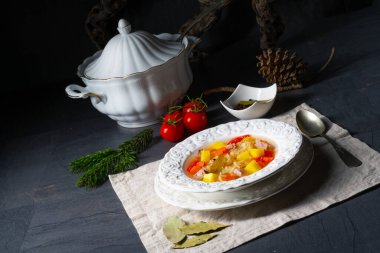 Kapusniak Lezzetli Polonya lahana turşusu çorbası