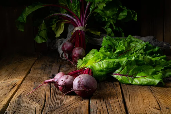 Botwina Rustika Unga Rödbetor — Stockfoto