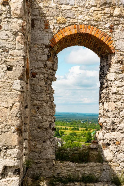 Stare Ruiny Zamku Ogrodzieńca — Zdjęcie stockowe