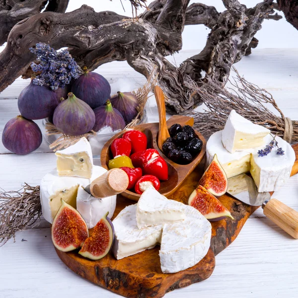 Cheese antipasto — Stock Photo, Image